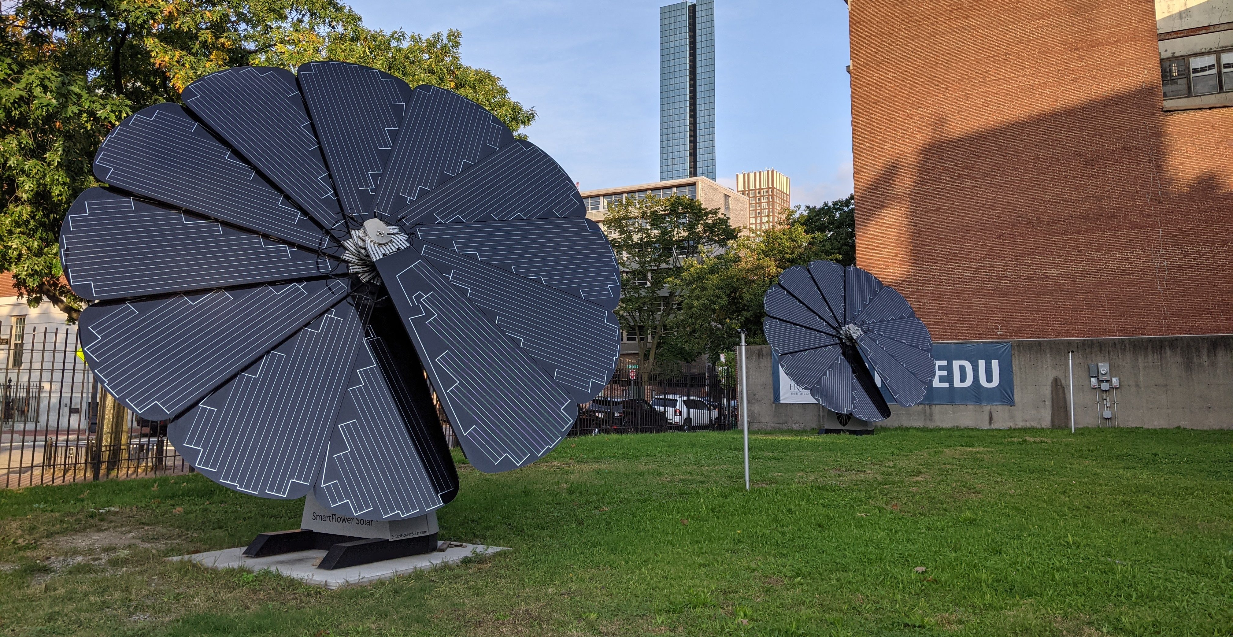 SmartFlower at Benjamin Franklin Institute of Technology